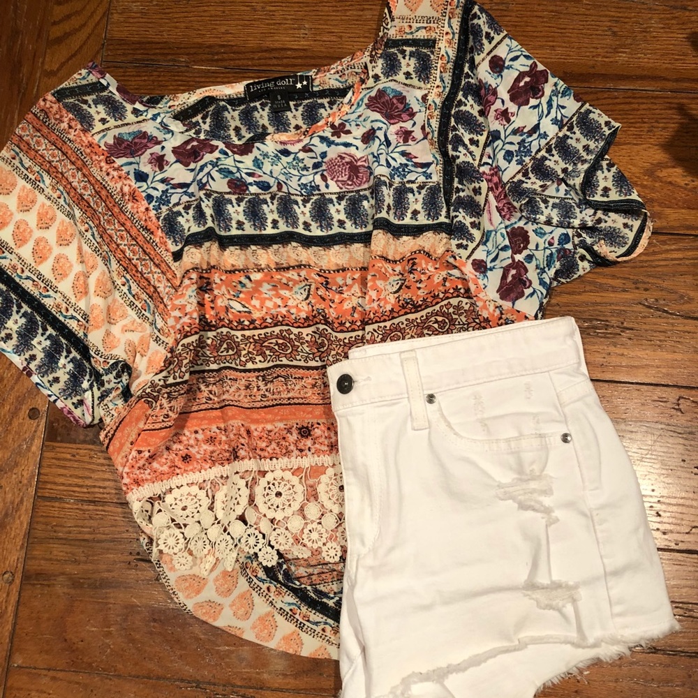 Nordstrom Living Doll brand blouse